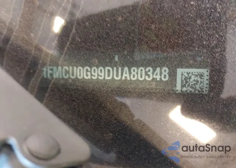 2013 Ford Escape Se z USA, uszkodzony, nr VIN 1FMCU0G99DUA80348